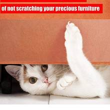 Пленка против царапин для кошачьей мебели, защитные накладки для кошек и диванов 2024 - купить недорого