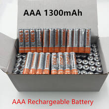Bateria recarregável aaa1300 4 a 20 peças, bateria 3a de 1800 mah ni-mh 1.2 v aaa para relógios, mouse, computadores, brinquedos, assim por diante 2024 - compre barato