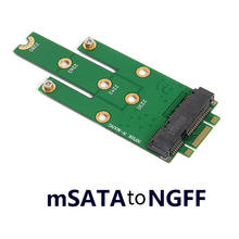 XT-XINTE mSATA to M.2 for NGFF Adapters Convert Card 6.0Gb/s for NGFF M.2 SATA-Bus SSD B Key to mSATA Male Riser M.2 Adapter 2024 - buy cheap