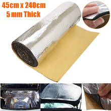 1Roll 240cmx50cm Car Sound Proofing Deadening Anti-noise Sound Insulation Cotton Heat Closed Cell Foam Interior Accessories 2024 - buy cheap
