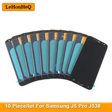 Tela lcd 10 para samsung j530 touch screen, digitalizador, montagem, substituição para samsung galaxy j5 pro 2017 j530f j530y 2024 - compre barato