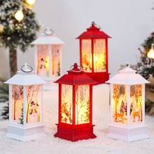 Pendiente de luz LED para adorno, adornos navideños para el hogar, árbol colgante, regalo de Navidad, Año Nuevo, 2021, 2022 2024 - compra barato