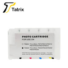 Tatrix полный чернила перезаправляемый картридж для T5846, T5846 для Epson PictureMate PM200 PM240 PM260 PM280 PM290 PM225 PM300 с ARC 2024 - купить недорого