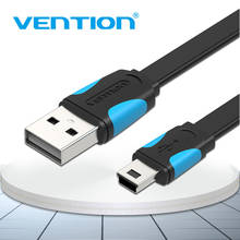 Vention Mini USB кабель Mini USB к USB кабель передачи данных для быстрой зарядки для сотового телефона Цифровая камера HDD MP3 MP4 плеер планшеты GPS 2024 - купить недорого