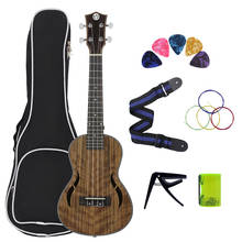 Укулеле M MBAT из красного дерева, гавайская 4-струнная гитара для начинающих, 21 дюйм и 26 дюймов 2024 - купить недорого