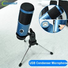 USB Condenser Microphone Karaoke For Computer Laptop Professional Recording Studio Streaming Youtube TIKTOK microfono profesor 2024 - buy cheap