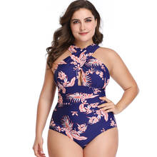 One Piece Swimsuit Plus Size Swimwear Large Bathing Suit 2021 Bodysuit Pool Beach Part Outfit 2024 - buy cheap