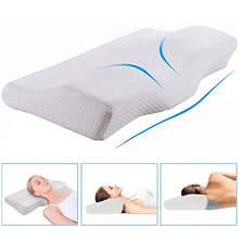 Memory Foam Orthopedic Pillow Cushion Bedding Neck Pillow Fiber Slow Rebound Maternity Pillow for Neck Pain Sleeping Health Care 2024 - buy cheap