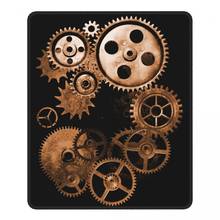 Steampunk engrenagens legal mouse pad ferrugem sobrevivência jogo antiderrapante tapete de mesa almofadas de borracha escritório casa deco esteira 2024 - compre barato