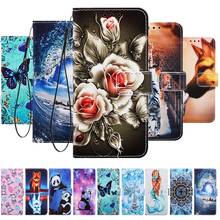 Retro Floral Cases for huawei mate 20 lite case Animals phone case for huawei Mate 30 / Mate 30 Lite / nova 5i Pro Wallet Case 2024 - buy cheap