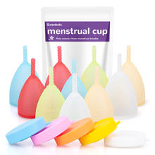 Copa Menstrual reutilizable para mujer, Copa de silicona suave de grado médico, higiene de período, higiene femenina 2024 - compra barato