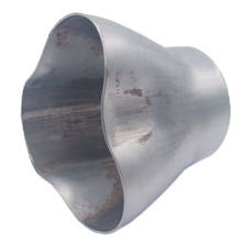 Stainless Steel 3 into 1 Car Exhaust Header Collector 1.75" Inlet 2.38" Outlet 2024 - buy cheap