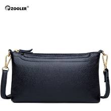 ZOOLER  woman leather shoulder bags luxury Designer Purse for Women small cross body bag functional lady day clutches hot#z189 2024 - compre barato