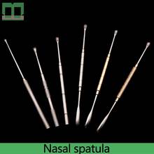 Espátula nasal double-end único-end cosméticos cirurgia plástica instrumento de funcionamento cirúrgico espátula médica de aço inoxidável 2024 - compre barato