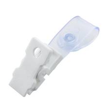 20 Pcs Plastic ID Card Name Tag Holder Badge Strap Clip White Clear 2024 - buy cheap