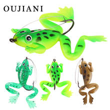 4Pcs / Lot 6Cm 5.4G Fishing Lure Soft Frog Floating Bait Set Silicone Bait Soft Lure Jig Fish Smell Artificial Fish Wobbler 2024 - buy cheap