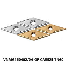 Original VNMG 160402 160404 VNMG160402 VNMG160404 GP TN60 CA5525 VNMG16 Carbide Inserts Turning Tools Lathe Cutter VNMG1604 2024 - buy cheap