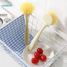 Kitchen Brush Multifunction Dish Washing Brush Long Handle Pot Cleaning Tool Household Pot Scrubber Oil Remover Pan Washing Bowl 2024 - buy cheap