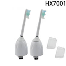 Cabeça de escova de dentes com tampa higiênica, substituição para escovas de dentes elétricas hx7001 para limpeza dos dentes, hx7011 2024 - compre barato