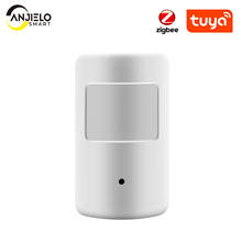 Anjielosmart Tuya WiFi PIR Motion Sensor Wireless Infrared Detector Security Burglar Alarm Sensor Smart life APP 2024 - buy cheap