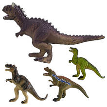 8 Colors Mini Dinosaur Model Plastic Toys Set Simulation Animal Tyrannosaurus Rex Model For Children's Boys Toy And Gift 2024 - buy cheap