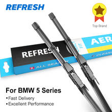 REFRESH Wiper Blades for BMW 5 Series E39 E60 E61 F07 F10 F11 G30 G31 520i 523i 525i 528i 530i 535i 518d 520d 525d 530d 535d 2024 - buy cheap