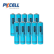 10pcs PKCELL AAA Lithium Batteries 350mAh ICR 10440 3.7V Li-ion AAA Rechargeable Battery button top for toys and battery pack 2024 - buy cheap