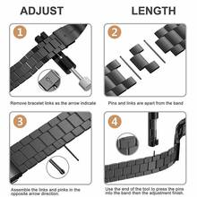 Watch Band Tool For Samsung Watch Adjustable Repair Tool Kit Strap Link Pin Remover Bracelet Metal N6S3 2024 - buy cheap