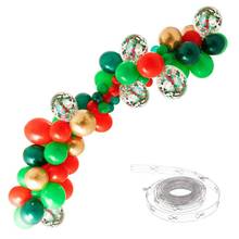 Balloon garland kit green red balloon arched confetti balloon christmas decoration new year party 103pcs balloon set 2024 - buy cheap