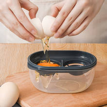 Separador de plástico de ovos, gemas brancas, peneira, casa, cozinha, chef de jantar, acessório de cozinha em 3 cores, separador de ovo 2024 - compre barato