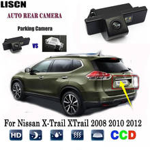 Câmera de visão traseira para nissan, x-trail, xtrail, 2008, 2010, 2012, câmera de ré, visão noturna, ccd, placa de licença reversa 2024 - compre barato