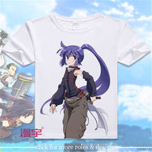 Log Horizon Shiroe Naotsugu Cosplay Costume Cloth Unisex Short Sleeve T Shirt T-shirt 2024 - buy cheap