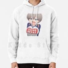 Uzaki Chan Rib hoodie long sleeve Uzaki Chan Uzaki Sugoi Dekai Uzaki Chan Wa Asobitai Anime Girls Ecchi 2024 - buy cheap