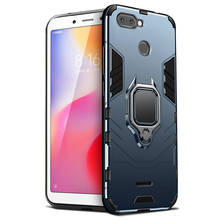 ShockProof Armor Bumper Soft Silicone 5.45" Case For Xiaomi Redmi 6 Case For Redmi 6 Cell Phone Case redmi 6 cover with Car Ring 2024 - buy cheap