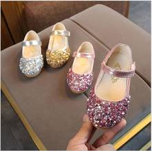 Fashion Children Shoes Girls Princess Shoes Glitter Children Baby Dance Shoes Casual Toddler Girl Sandals size 21-30 2024 - buy cheap
