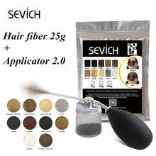 Sevich Hair Building Fiber Set Keratin Hair Fiber Refill 25g + Hair Fiber Applicator 2.0 Fiber Hair Powder Spray Hair Care 2024 - buy cheap