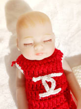 Bonecas bebê reborn, corpo de silicone macio, lavável, 26 cm, brinquedo realista, bebê reborn 2024 - compre barato