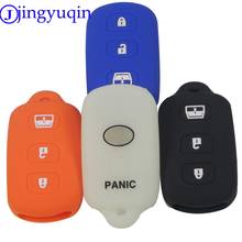 jingyuqin Remote Fob 4 Buttons Key Cover Case for Toyota Keyless Holder Car-Styling 2024 - buy cheap