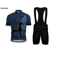 Sptgrvo lairschdan men conjunto de ciclismo da equipe 2019 pro verão feminino ciclo jérsei roupas kit manga curta bicicleta terno wear 2024 - compre barato