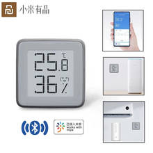 2020 MMC Bluetooth Thermometer Hygrometer E-Ink Screen BT2.0 Smart Temperature Humidity Sensor Miaomiaoce Works For MIJIA App 2024 - buy cheap