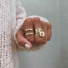 Бесплатная доставка, 2 шт./компл., оригинальные полые круглые кольца с блестками для женщин, индивидуальное кольцо, ювелирные изделия 2024 - купить недорого