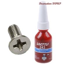 Hot 10ml Screw Glue Thread Locking Agent Anaerobic Adhesive 243 Glue Oil Resistance Fast Curing Hot Sale New Arrival 2024 - buy cheap