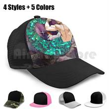 Gorra de béisbol de Merman con lentejuelas, Snapback ajustable, Hip Hop, Merman Mermaid Sparkles, Vintage, Mary Kennedy, Pierre y Collage 2024 - compra barato