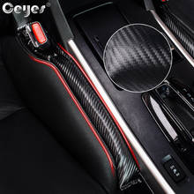 Ceyes 2pcs Car Styling Accessories For Mazda MS Toyota C HR For Bmw M Audi Kia Car Leak Proof Seat Gap Strip Cover Pad Leakproof 2024 - buy cheap