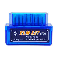 Escáner automático OBD2 V2.1/V1.5 Mini ELM327 OBD2 para coche, herramientas de diagnóstico de probador OBDII para Android/Symbian, lector de código de torsión 2024 - compra barato