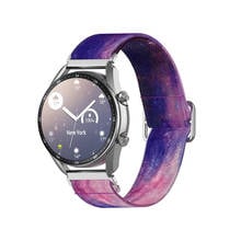 20mm 22mm Elasctic Solo Loop Band for Samsung Galaxy watch 3/46mm/42mm/active 2/Gear S3 bracelet Huawei watch GT/2/2e/Pro strap 2024 - buy cheap