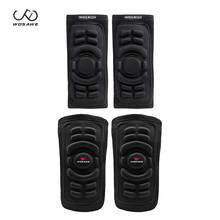WOSAWE 4pcs Knee Pads Football Volleyball Extreme Sports Knee Pads Protective gear Cycling Knee Protector Kneepad Elbowpads 2024 - buy cheap