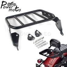 Motorcycle Black Sissy Bar Bracket Uprights Luggage Rack Support For Harley Fat Boy Breakout 114 FLFB FLFBS FXBR FXBRS 2018-2020 2024 - buy cheap