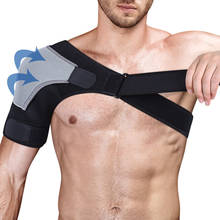 Adjustable Shoulder Brace Support Strap Wrap Belt Band Pad Shoulder Care Bandage Shoulder Bursitis Tendinitis Strain Hot Cold 2024 - buy cheap