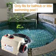 Water Heater Thermostat 220V 3KW Swimming Pool Thermostat SPA Bath Portable Pool Heater Electric Water Heater Thermostat Heater 2024 - buy cheap